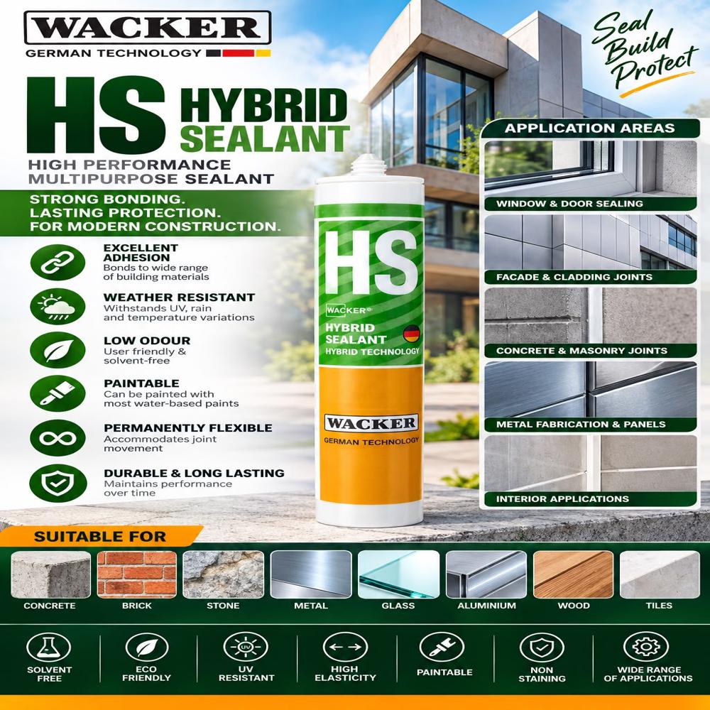 Wacker Hybrid Sealant HS Paintable