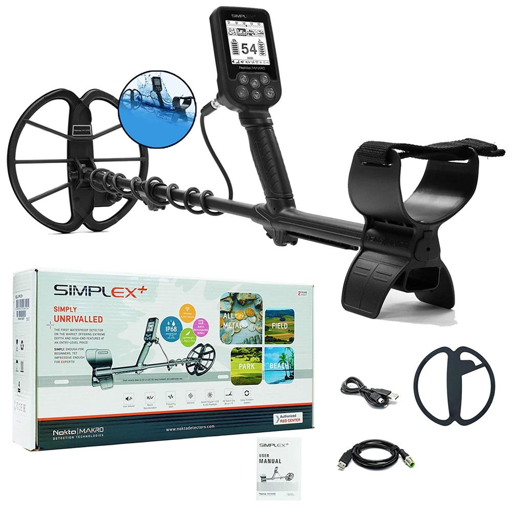 NOKTA MAKRO SIMPLEX + GOLD METAL DETECTOR
