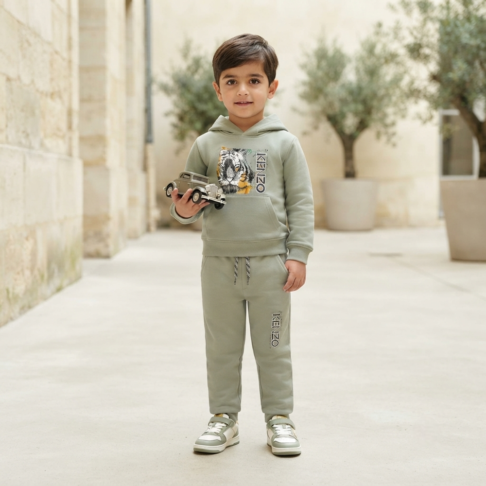 Bunjoo Kids Winter Fleece Tracksuit Set - Age Group: 1 - 6