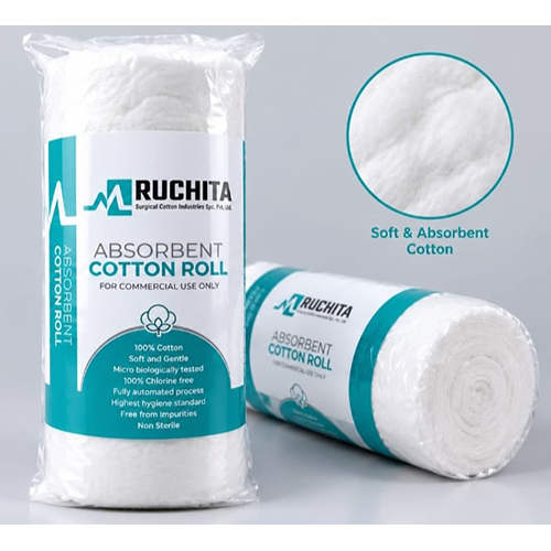Absorbent Cotton Roll for Commercial and Medical Use