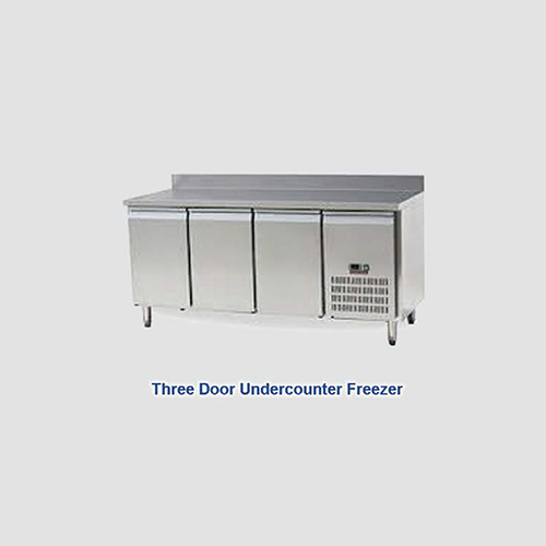 Three Door Undercounter Freezer