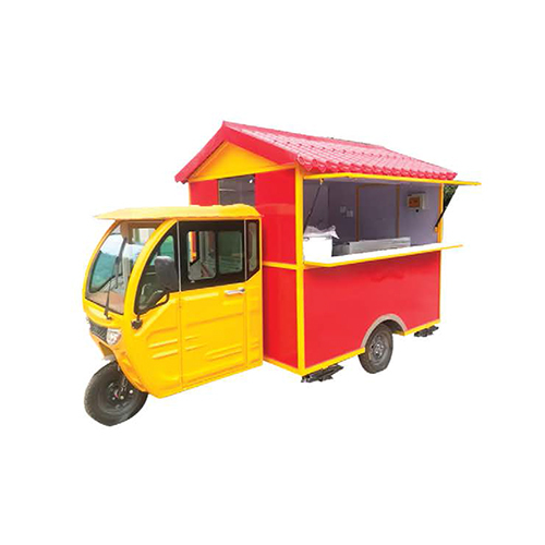 Three Wheeled Mobile Food Vending Van