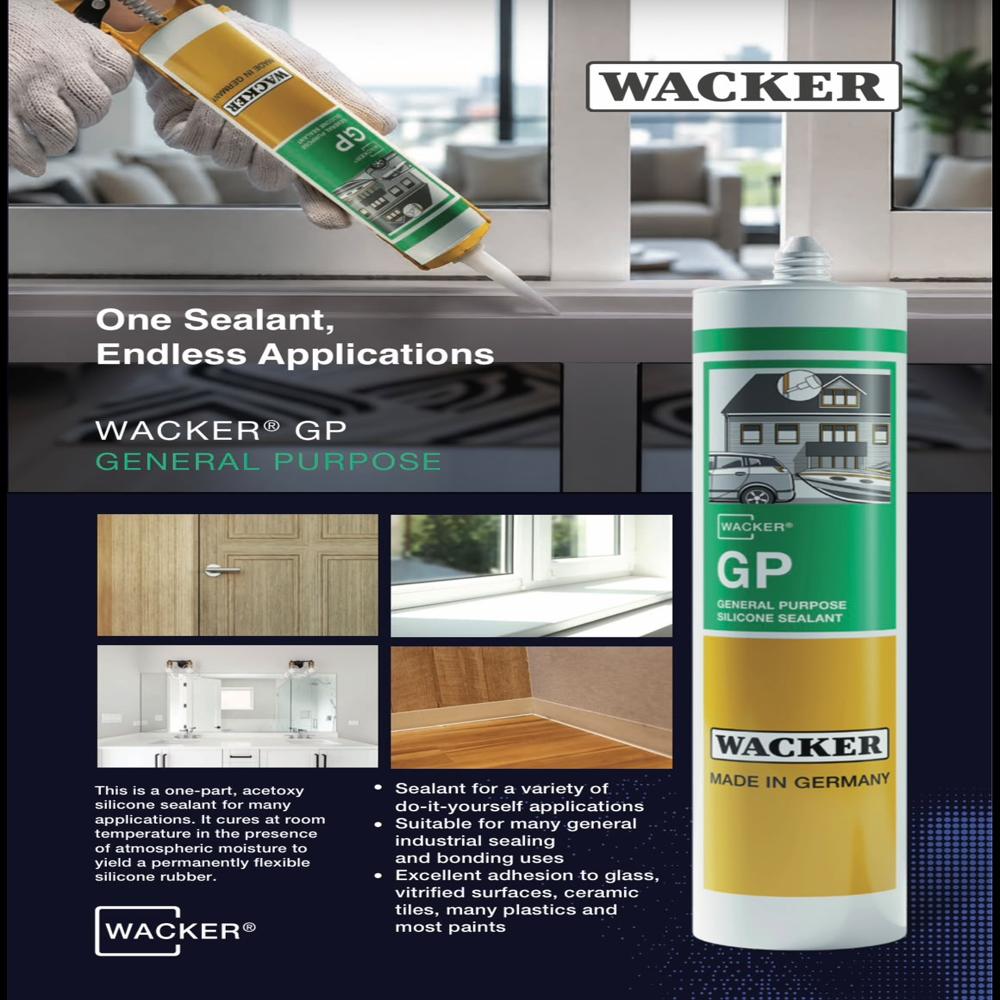 Wacker General Purpose GP Silicone Sealant