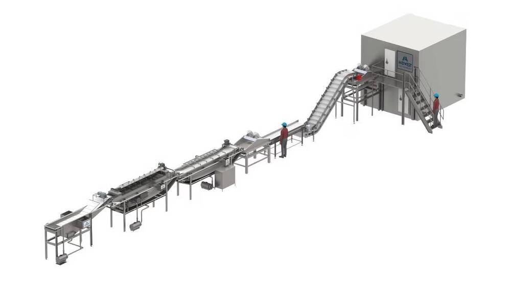 Advanced Vegetable Processing Lines For Efficient Food Production