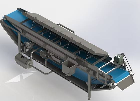 Blancher for Vegetable Process Lines