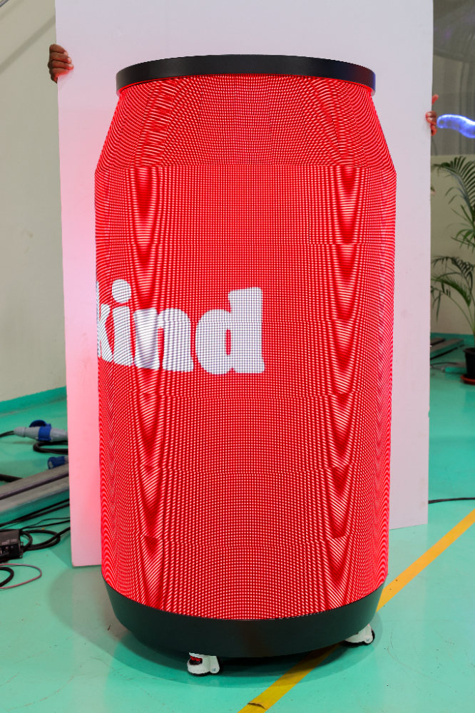 Full Color Cylinder LED Screen