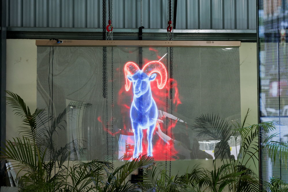 Holographic LED Display