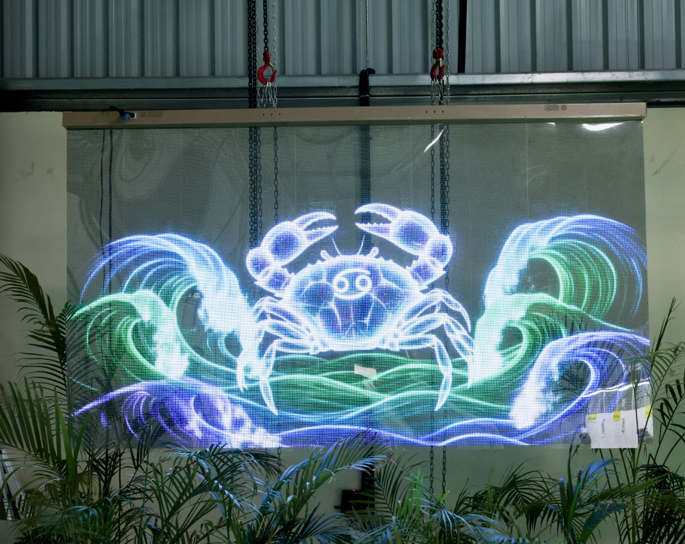 Holographic LED Video Wall