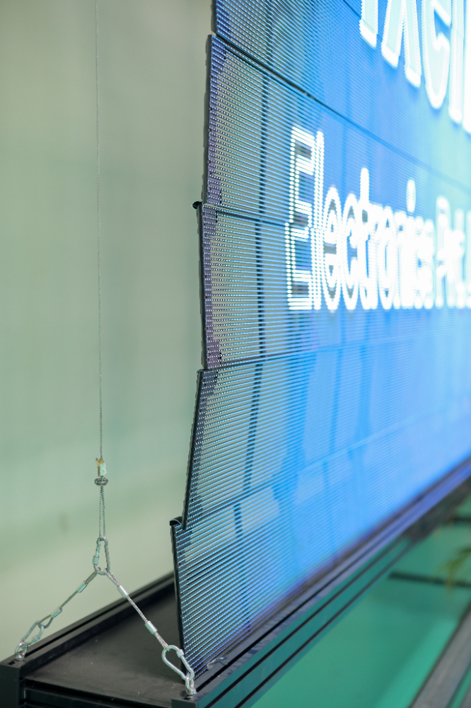 Flexible LED Display Side View