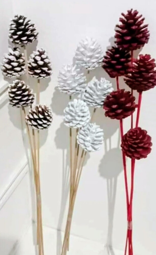 Decorative Pine Cone Sticks