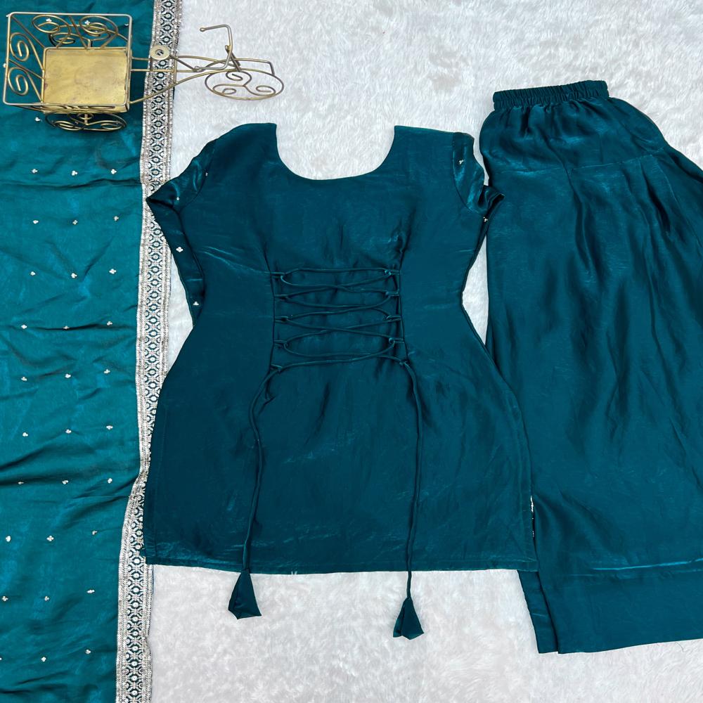 Fendy Silk Farshi Salwar Set