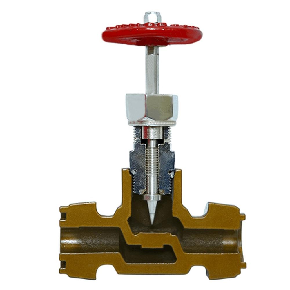 Hand Expansion Needle And Regulating Valves For Ammonia (R717) - Features: Stainless-steel Spindle