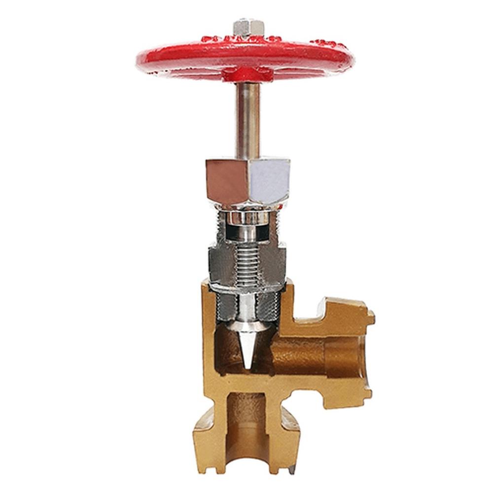 Hand Expansion Needle And Regulating Valves For Ammonia (R717) - Features: Stainless-steel Spindle