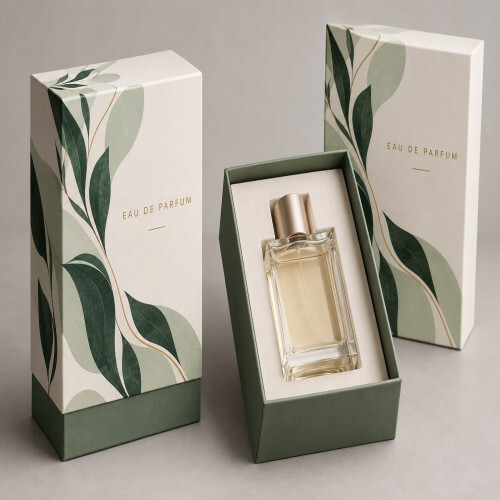 Perfume Packaging Box - Length: 25 Cm (Standard