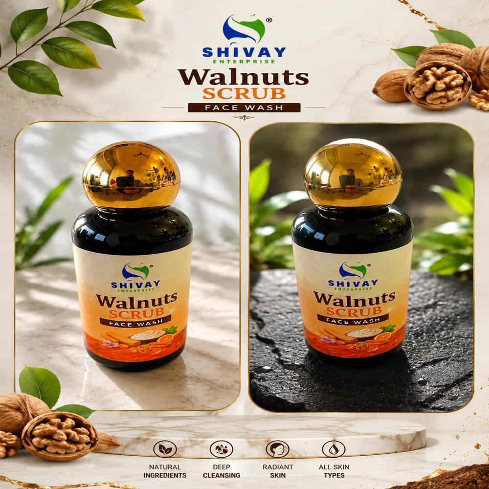 Walnuts Scrub Face Wash - Features: Sulfate Free