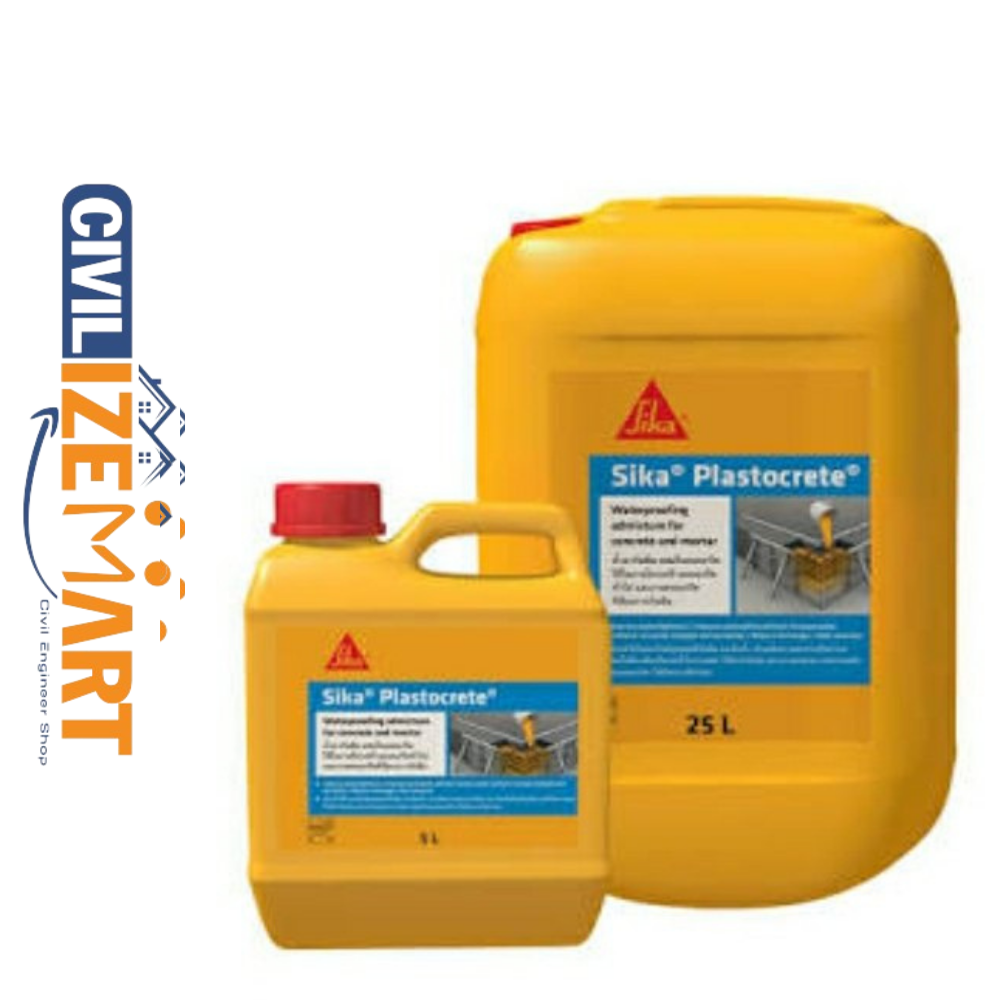 Sika Plastocrete Plus Waterproofing Chemical - Application: Concrete