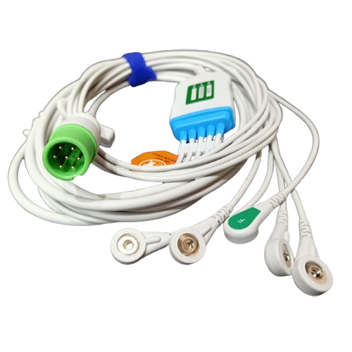 Contec 7 Pin Round ECG Cable