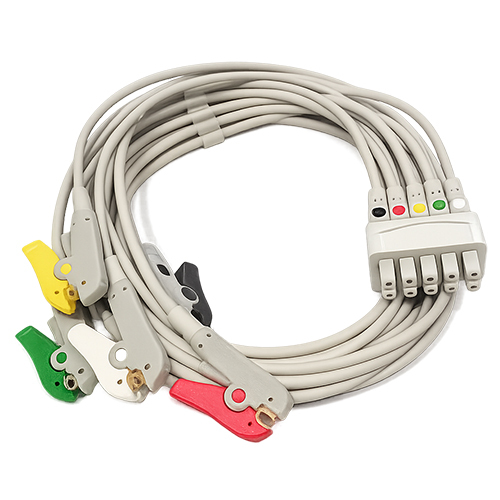 Ge Ecg Lead Set - Color: White