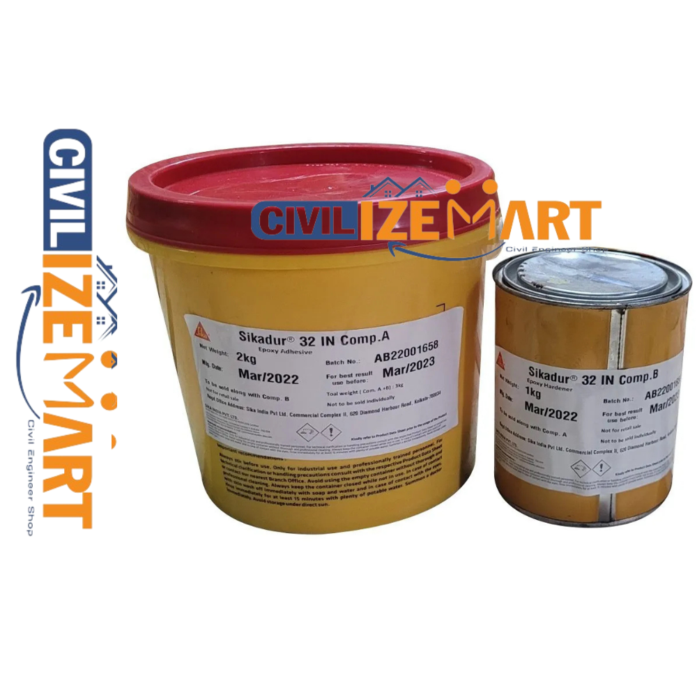 Sikadur 32 In Two Com( A+B) 3Kg Bonding Agent - Boiling Point: Not Specified