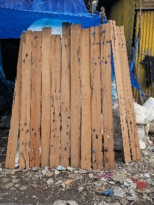 Railway Sleeper Wood - Color: Natural Colour