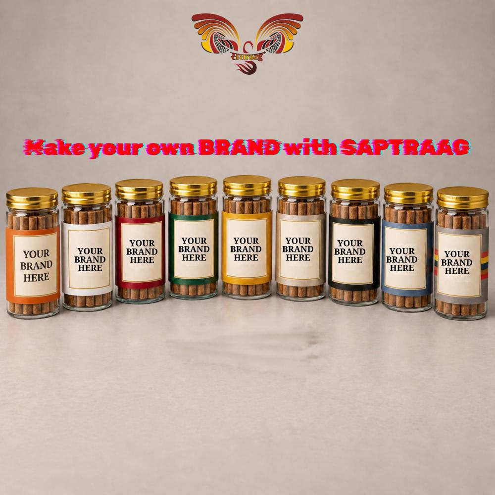 Dosha Nivaran Cowdung Dhoop Sticks - 13 Astrology Remedy Dhoop Sticks