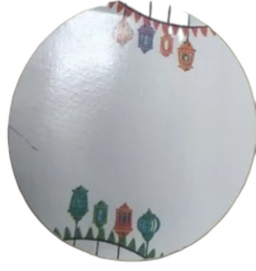 Round Disposable Paper Plate