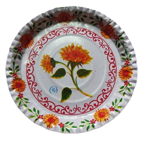 Printed Paper Dish Plate