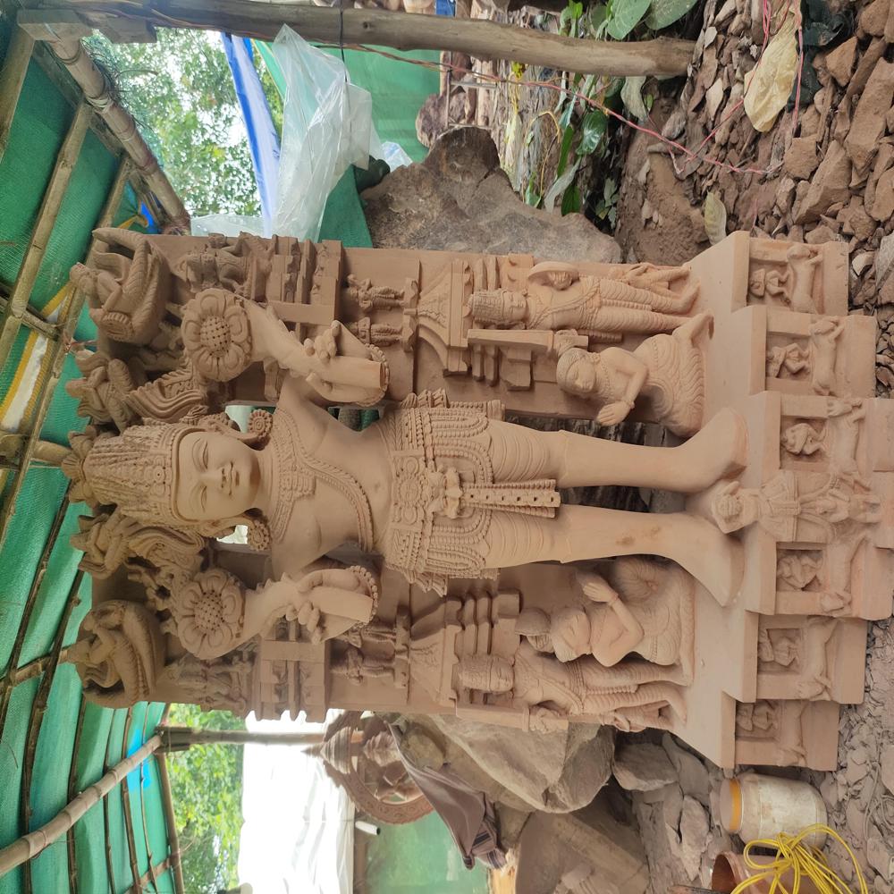 5 Feet Suryanarayana Sandstone Status - Height: 60 Inches (5 Feet)