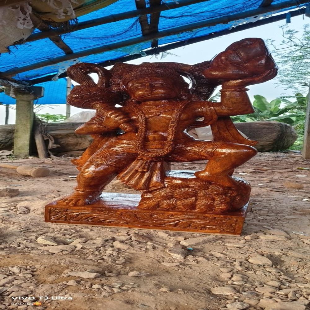 3 feet Sandstone hanuman status