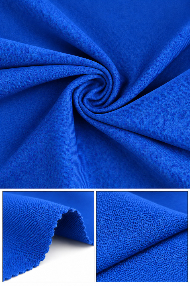 Royal Blue Spun Fleece Fabric