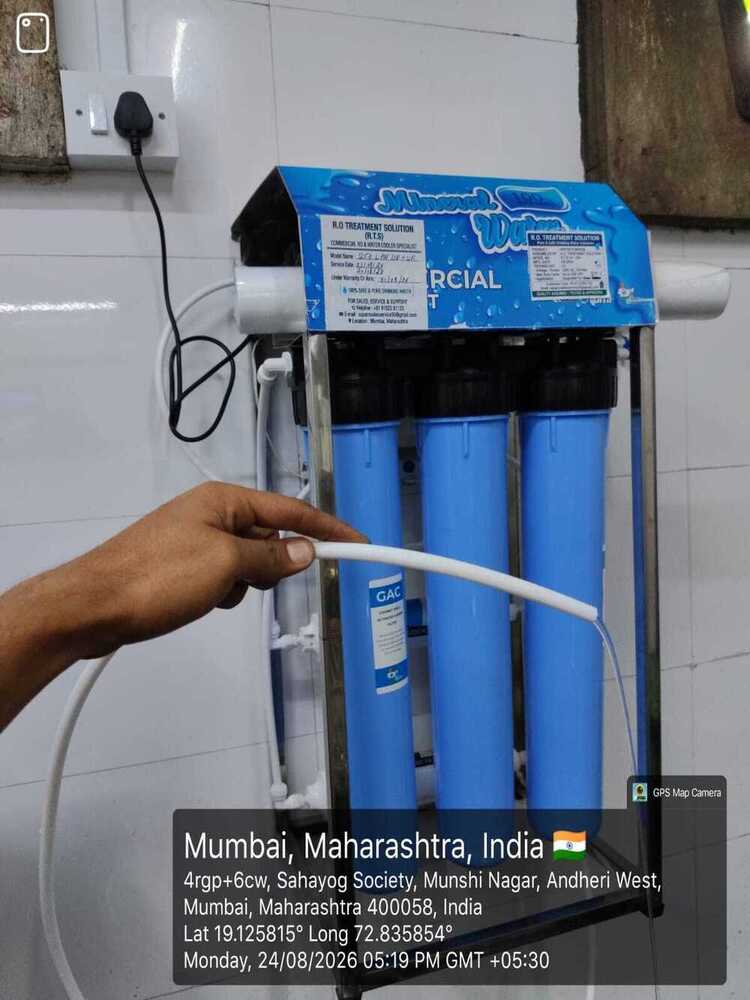 500 LPH Commercial UV Water Purification System