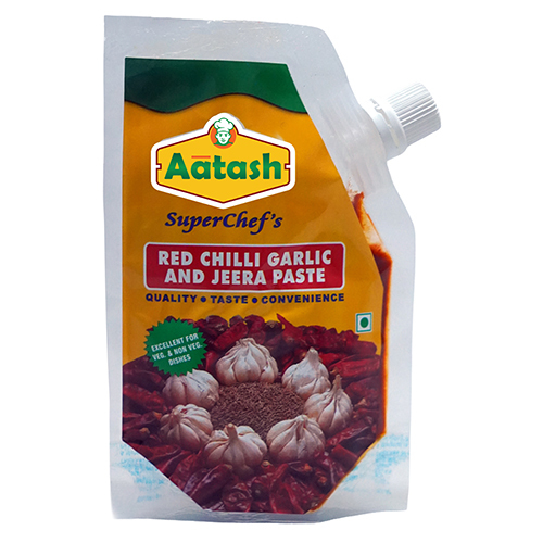 Red Chilli Garlic And Jeera Paste - Cuisine: Indian