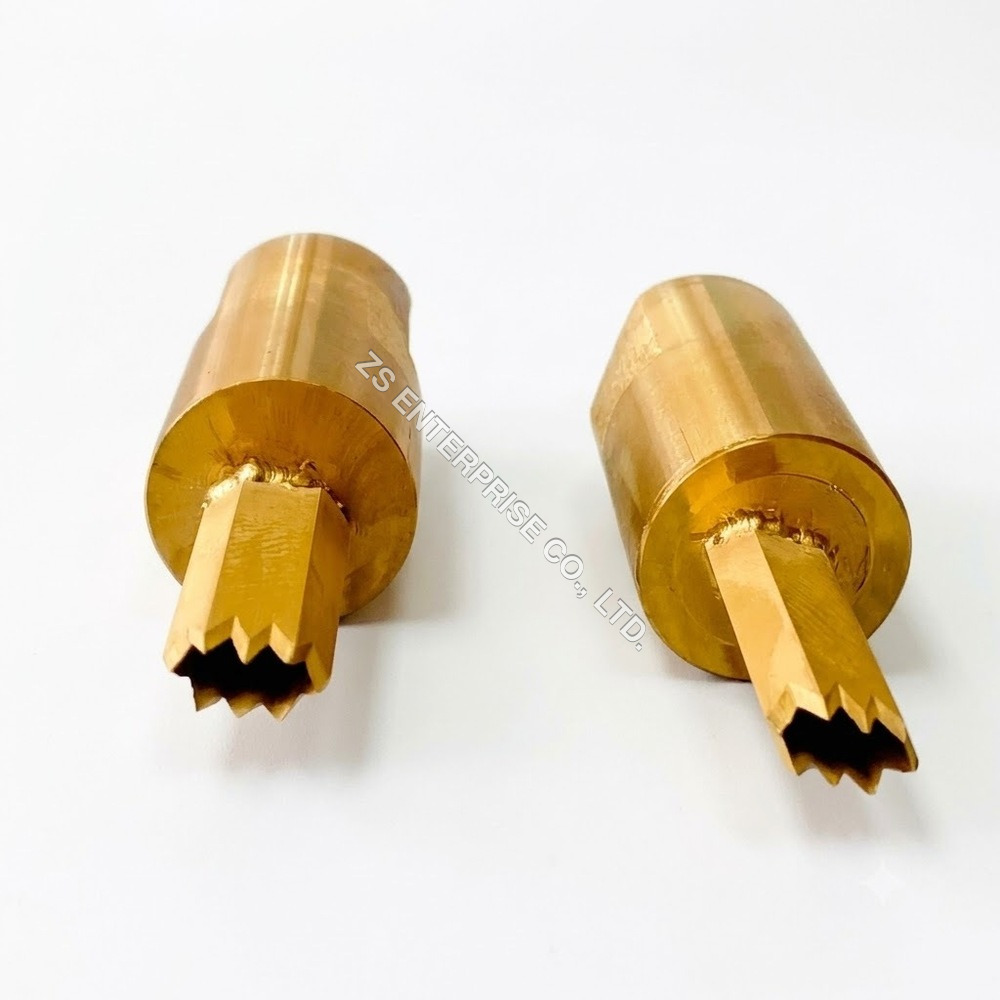 V Shape Tear Notch Pneumatic Puncher V Notch Teeth Punch For Plastic Bag Making Machine Sawtooth Perforator - Country Of Origin: China