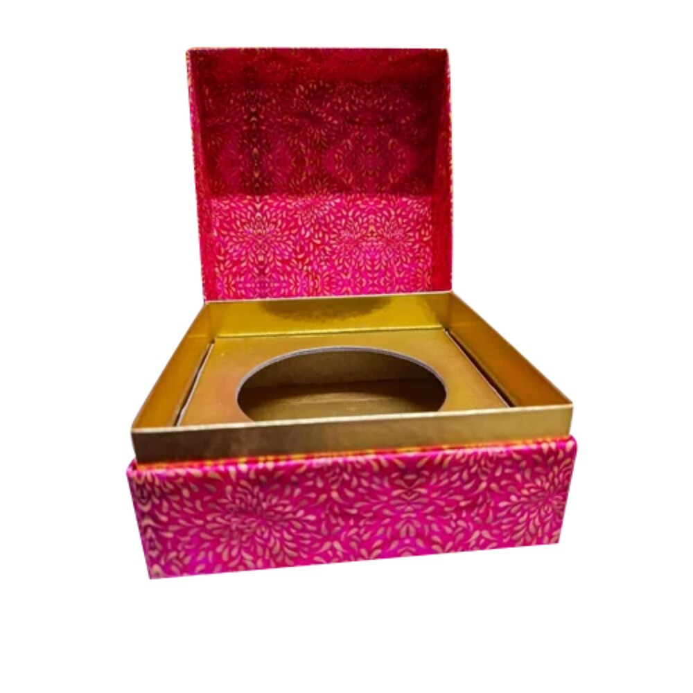 Disposable Rigid Gift Box - Color: Red