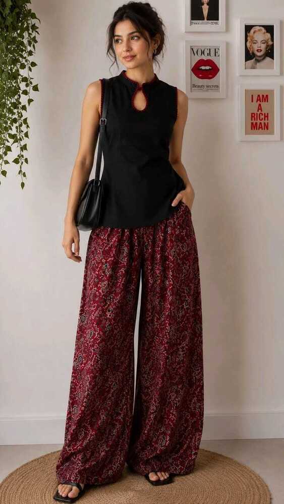 Short Kurti With Plazo