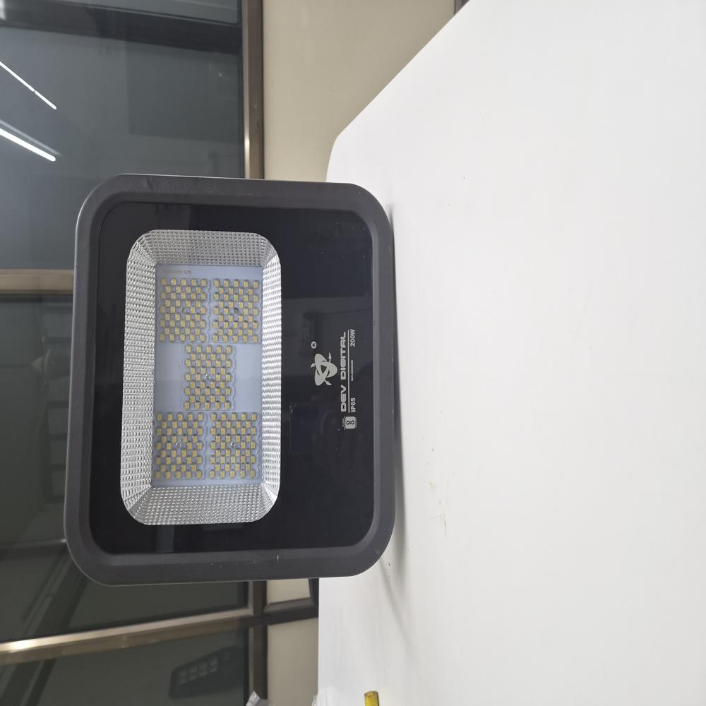 LED FLOOD LIGHT SLIM - 200W GALAXY WITH LENS