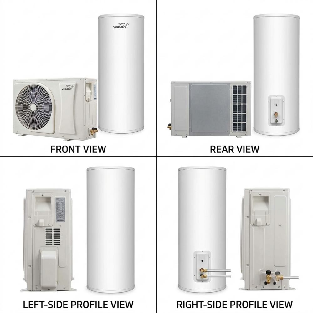 Heat Pump - High Efficiency, Compact Design | Quiet Operation, Eco-friendly Technology