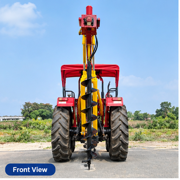 Tractor Post Hole Digger Machine