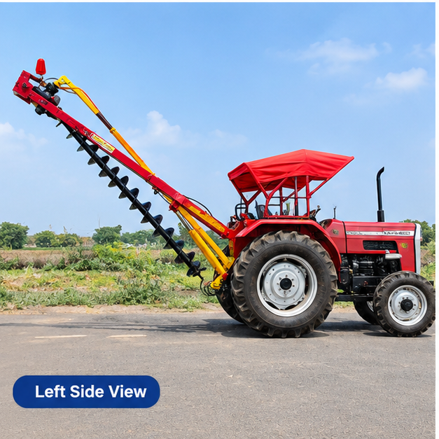 Tractor Post Hole Digger Machine