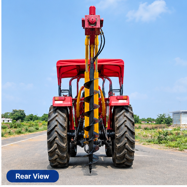 Tractor Post Hole Digger Machine