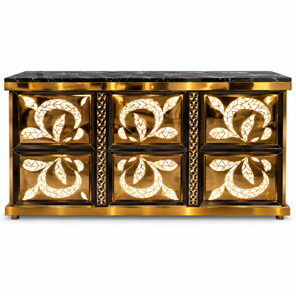 Designer Stainless Steel Catering Counter