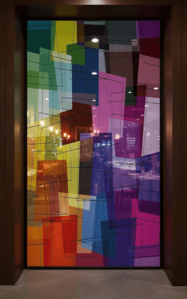 Stick On Privacy Glass