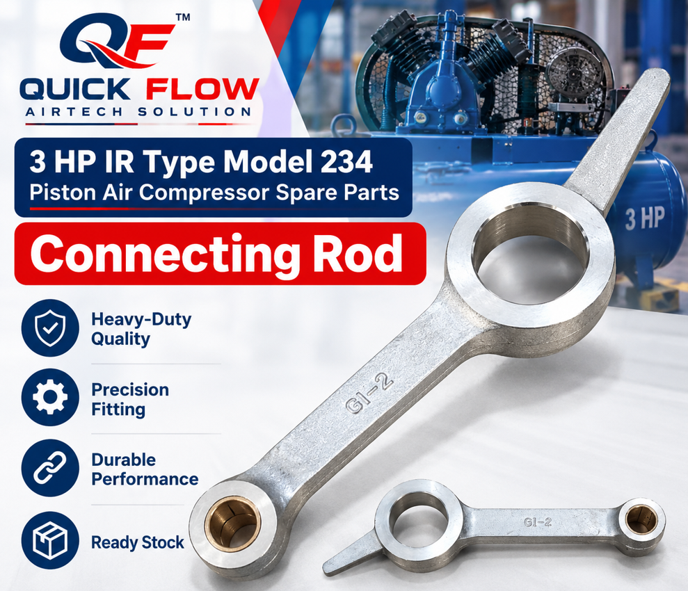 3 HP Connecting Rod IR Type Model 234 Piston Air Compressor Spares
