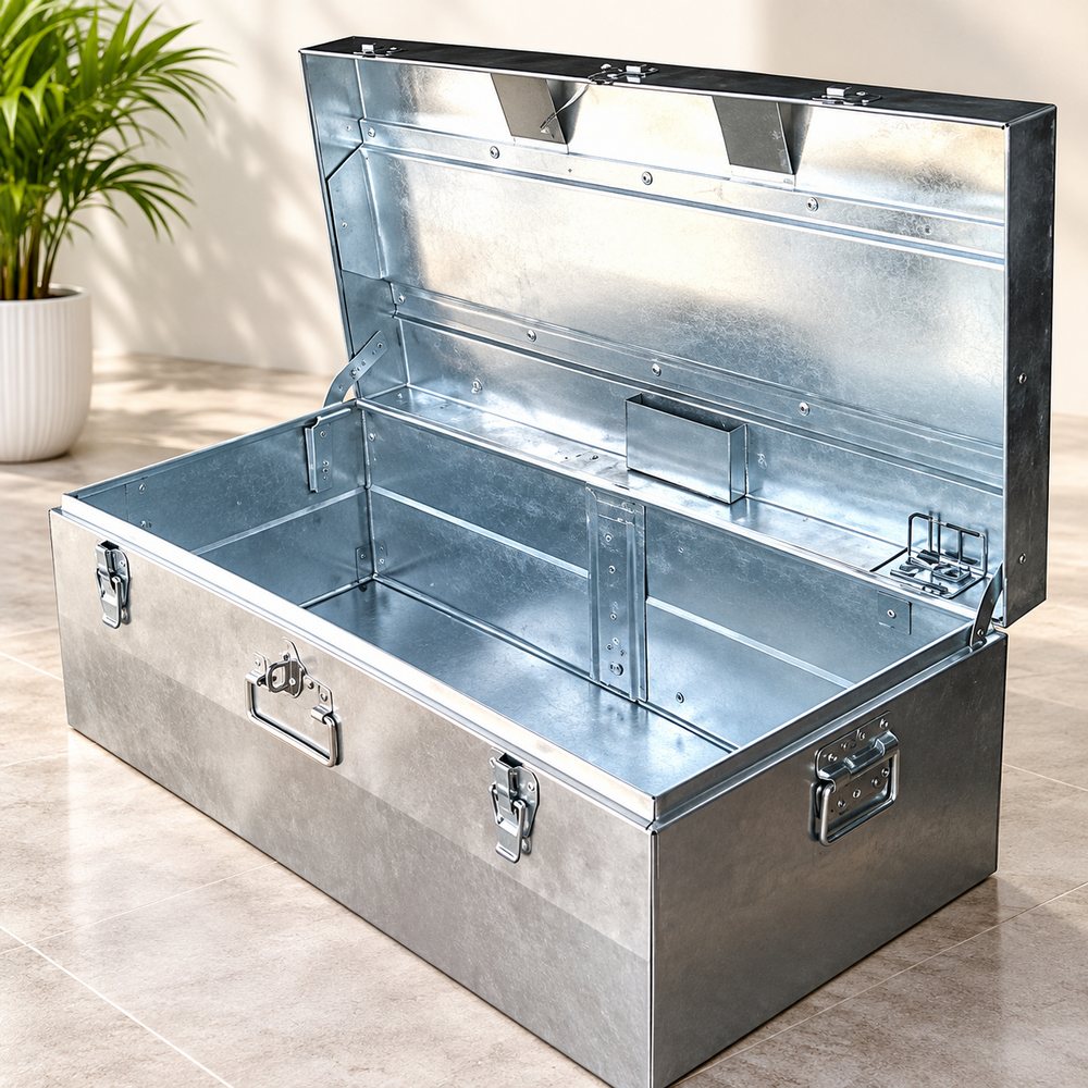 Iron Trunk Box - Brand Name: New Hilal