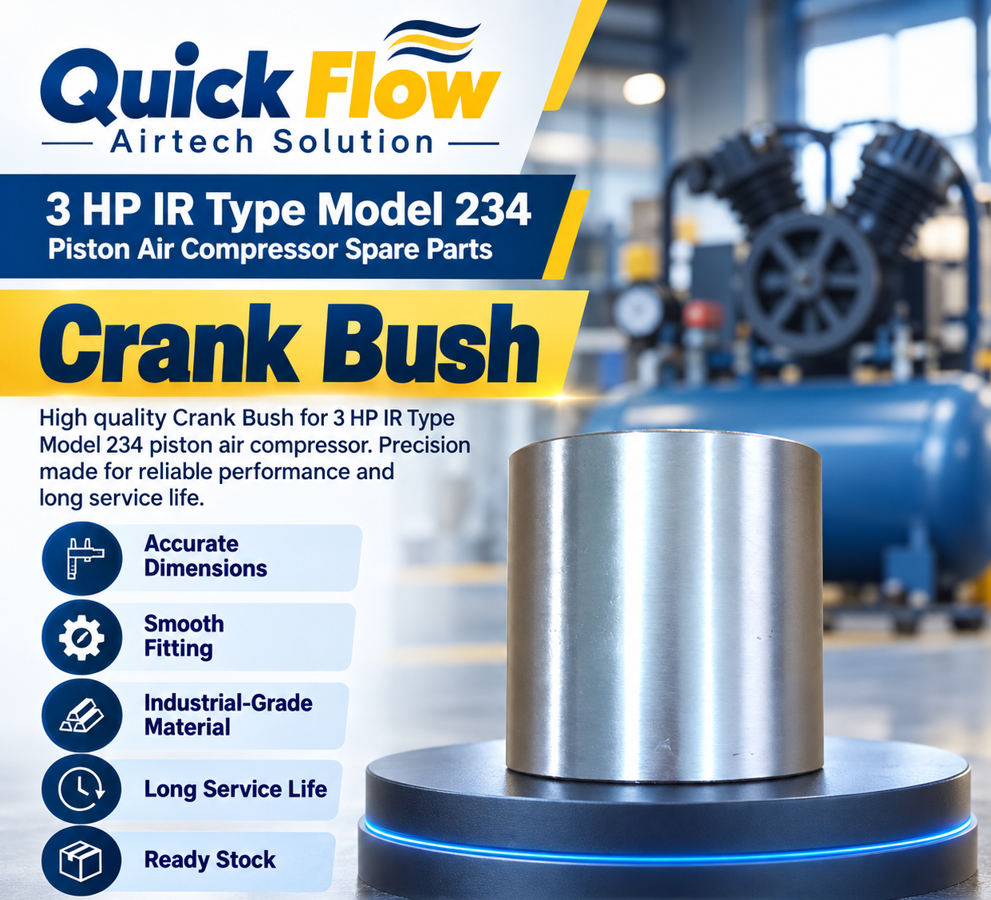 HP Crank Bush IR Type Model 234 Piston Air Compressor Spares