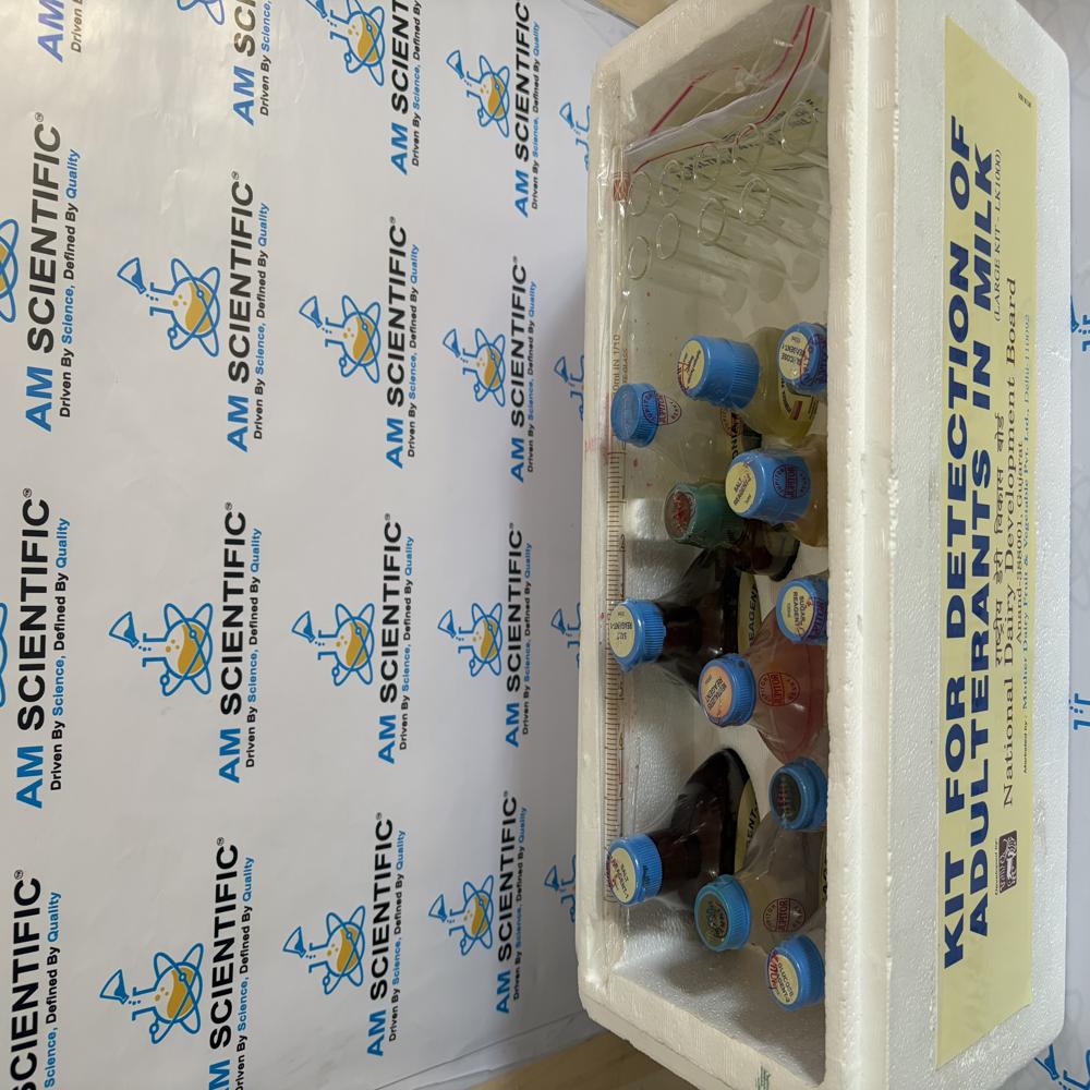 Nddb Milk Adulteration Test Kit Large Size