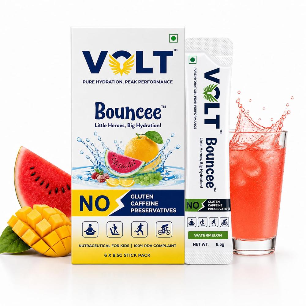 Volt Bouncee Kids Electrolyte Drink With Vitamins & Zinc - Alcohol Content (%): 0%