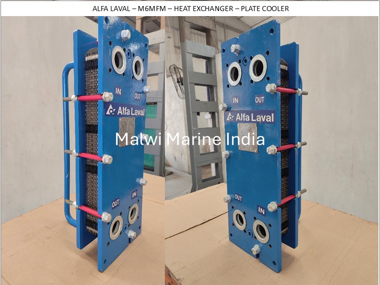 Alfa Laval - M6Mfm - Heat Exchanger - Plate Cooler - Application: Marine