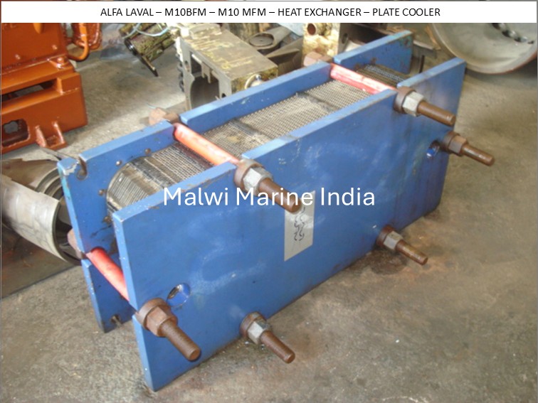 Alfa Laval - M10Bfm - M10 Mfm - Heat Exchanger - Plate Cooler - Application: Marine