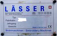 Lasser MVD71 MTC VF 25M Embroidery Machine